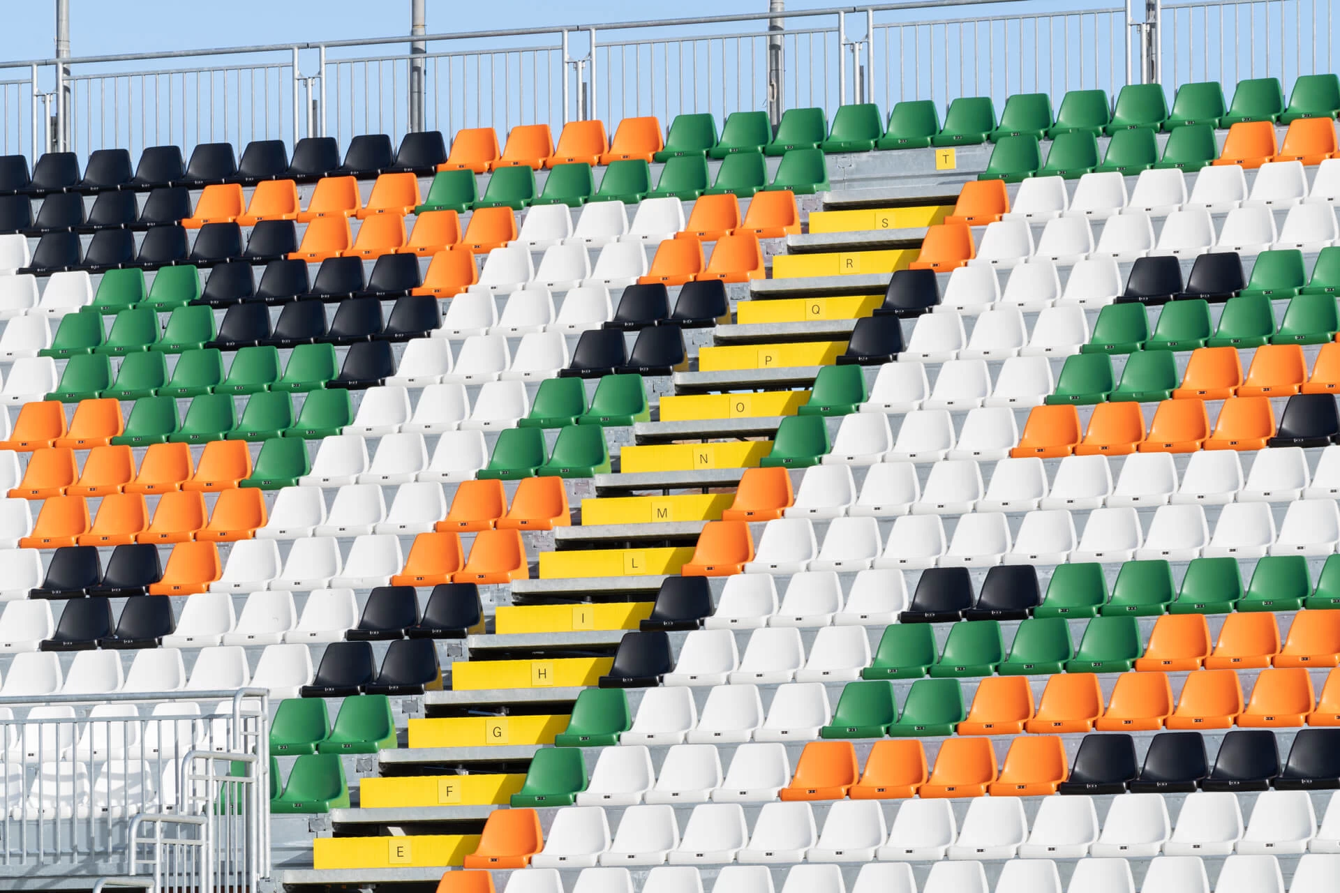 P. L Penzo Details Stadium Seats